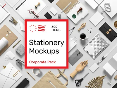 Corporate Stationery PSD Mockups branding bundle businesscard corporate download font icon identity logo logotype mockup print stationery template typography