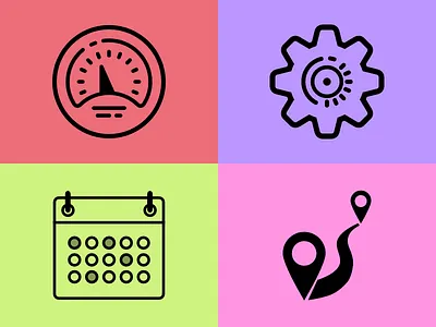 Fleet Management Icon Design Set #3 design fleetmanagement graphic design gravit designer icondesign illustration ui ux design uiux design vector design