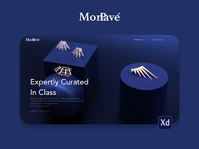 Monpave Landing Page adobe app demo design download iphone landing page ui ux xd
