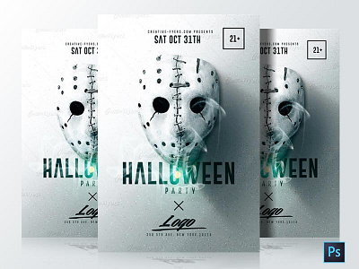 Halloween Flyer Template design flyer templates graphic art graphic arts graphic design halloween halloween bash halloween carnival halloween flyer halloween party horror posters minimalist minimalist design photoshop poster poster art psd flyer