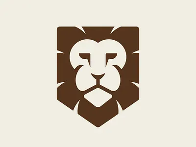 Lion Shield Logo branding identity illustration lion logo logo design logo designer mark mark icon symbol shield