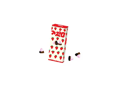 Apollo Candy 2d candy flat food illo illustration illustrator japanese minimal sweets vector