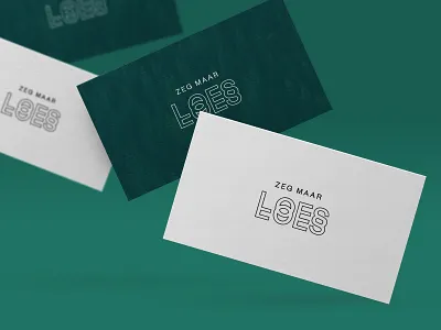 Business card business card card green logo logotype print visit card