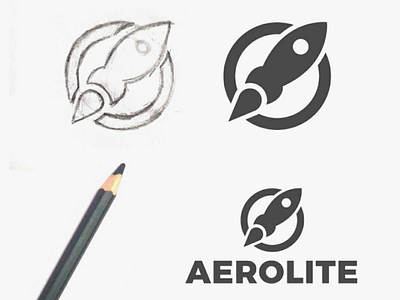 Aerolite Logo design designer graphic logo