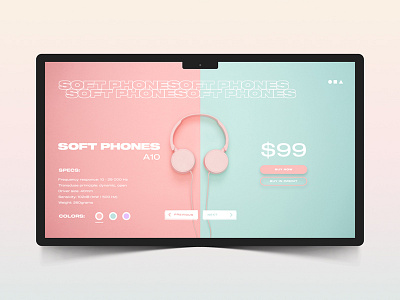 soft phones 2018 inspiration minimalism store trand trend ui ux