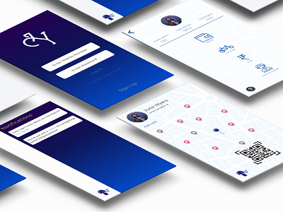 Yulu App redesign app concept colour palette re design ui ux design