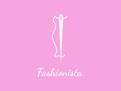 Fashionista Logo app branding design icon illustration ios logo shop shop online thirty day logo challenge thirty day logos thirtylogo thirtylogos type typography vector web website