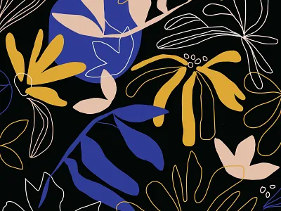 Floral Pattern branding floral floral design graphic design hand drawn illustration pattern