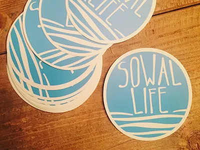 Sowal Life - Branding beach brand branding clothing design icon illustration typography