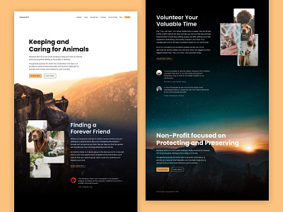 Mariposa SPCA (Dribbble Design Challenge) dribbble epicurrence figma non profit spca ui ux web design