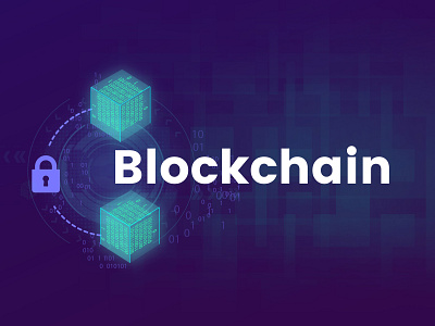 Blockchain blockchain creative data digital graphics technology ui