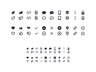 Icon System [WIP] icon icon system iconography icons icons pack icons set