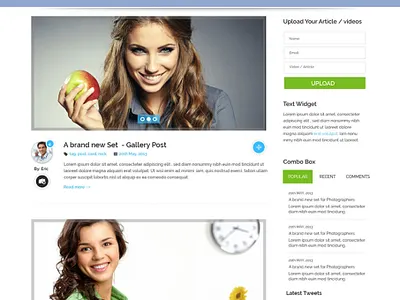 Blog Latest teampleate custom template design template dynamic website html website inspiration landing page responsive seo friendly website ui ux website website template