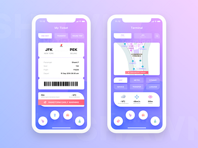 Boarding pass app boarding boarding pass boardingpass ios iphonex ui ux