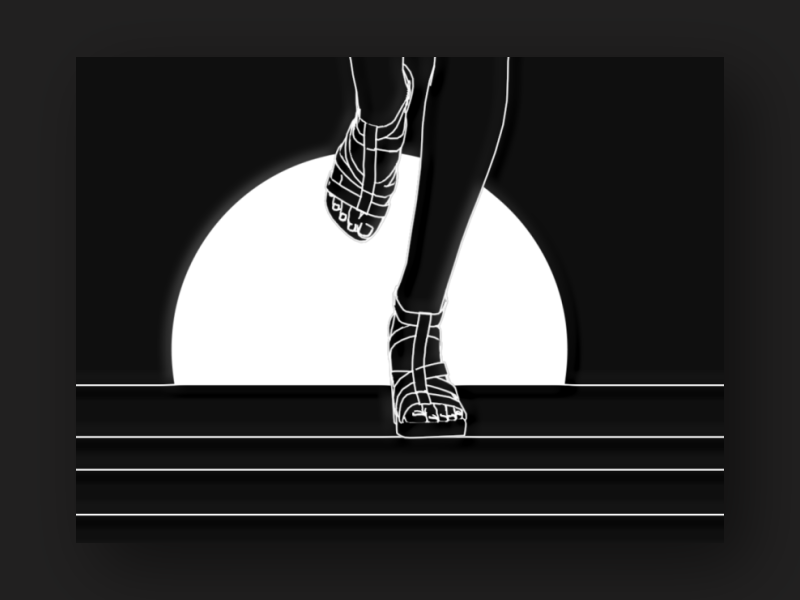 Seamless animation black white lines loop loop animation samless simple