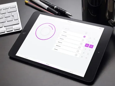 Decorr / Web App tablet ui ux