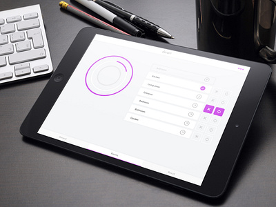 Decorr / Web App tablet ui ux