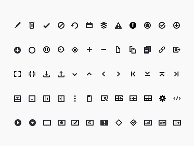 Camunda Icons icon monochrome ui uidesign vector