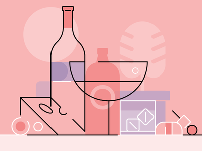 invite illustration logo retro style ux website