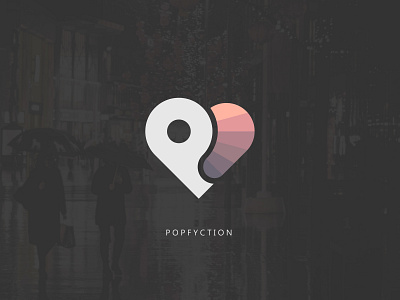 Popfyction brand branding character design identity illustrator logo typography