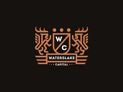 Crest logo design capital crest gargoyle logo logodesign shield