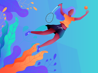 Banner part design gradients hive illustration sport vector work