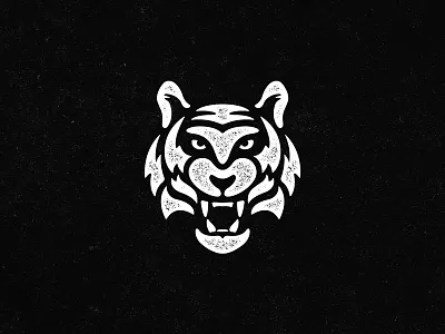 Tiger animal animal art dribbble illustraiton logo logotype mascot tiger