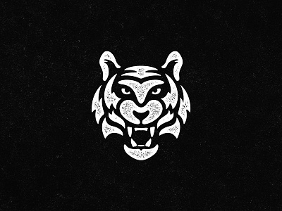 Tiger animal animal art dribbble illustraiton logo logotype mascot tiger