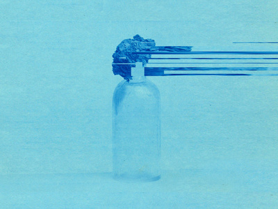 Cure / Poison cure distortion illustration noise placebo poison
