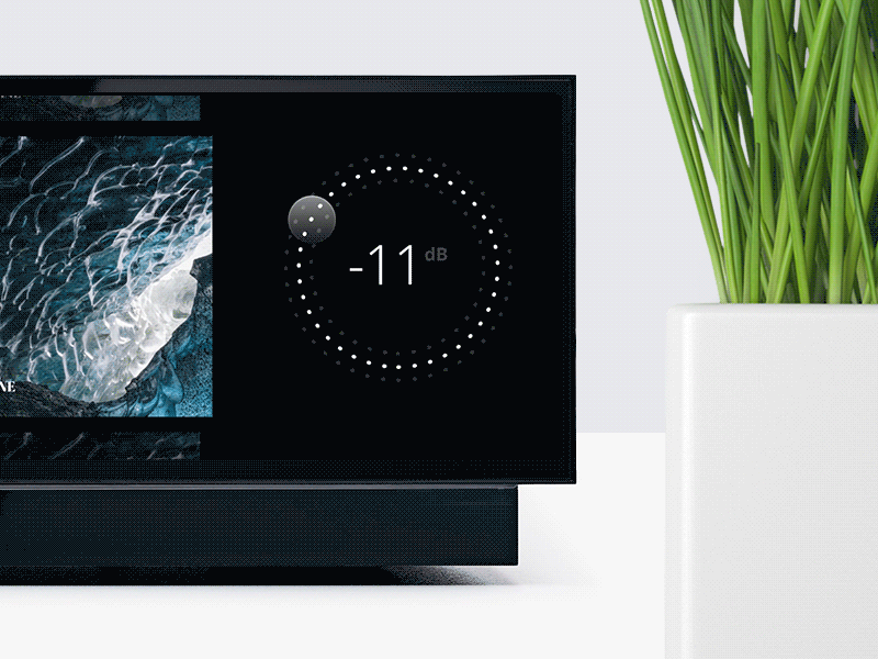 Hi-Fi Volume app audio audio app desiign dots framer germany hardware hifi interaction interface knob sketch ui volume