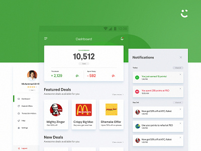 Careem app minimal ui ux ux design white space