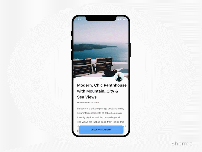 View more slide animation animation animation design animation fx design ios iphone iphone x premiere pro prototype ui ux