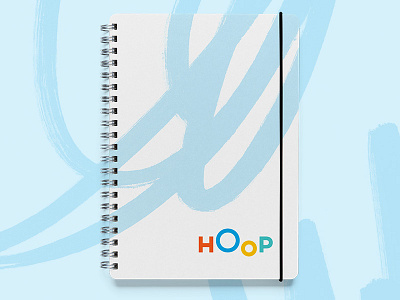 Hoop Notebook android app branding colours design drawing graphicdesign hoop identity illustration ios scribble