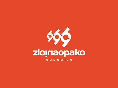 Good and Evil ambigram creative creative agency good and evil logo marketing reversal