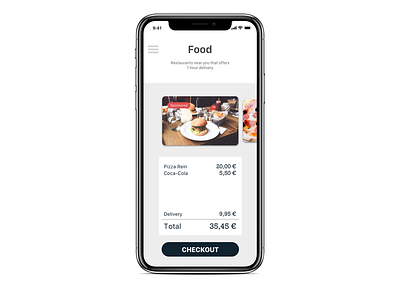 Food Delivery App app app concept delivery app design food app iphonex sketch ui ux