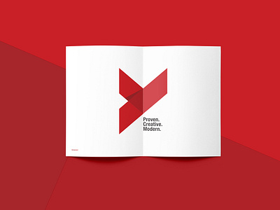 Y Media design logo poster