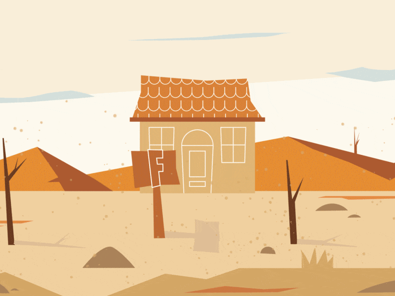 Fortnite sand dune 2d 2d animation animation art design flat fortnite game gif gif. illustration loop motion motion design motion graphics style videogame