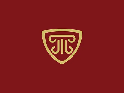 "T + Pillar" Logo exploration v2 2018 brand branding d design exploration flat graphic icon identity illustration lettering logo minimal premade type vector