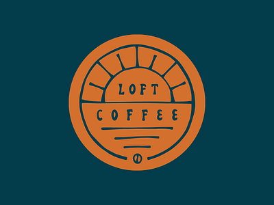 Loft Coffee – Sunny Seas Crest aptos branding california church coffee coffee shop design graphic design hat identity illustration lettering loft coffee logo merch ocean santa cruz sunshine typography waves