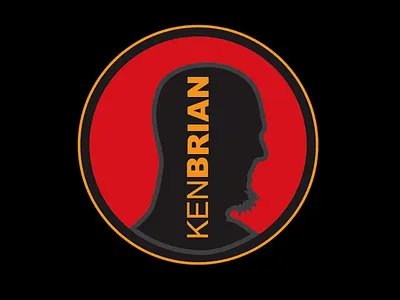 Logo Kenbrian branding icon illustrator logo typography vector