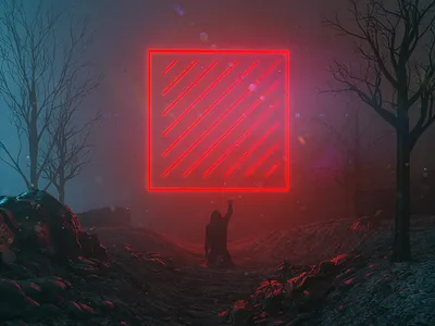 Seeker design game graphic rendering vector