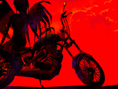 Motor bike bat WIP bat bats bike motorycycle wings