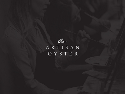The Artisan Oyster, Primary Mark brand brand design brand designer branding logo logo design logo designer logo mark