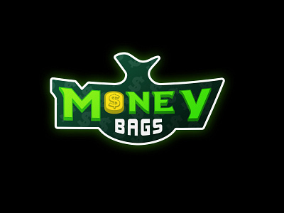 Money Bags TV Gaming - eSports Mascot Logo bags coin dollar esports game gaming logo mascot money sports team tv
