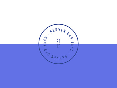 Denver Gap Year brand brand and identity brand design branding identity logo logo design logo mark