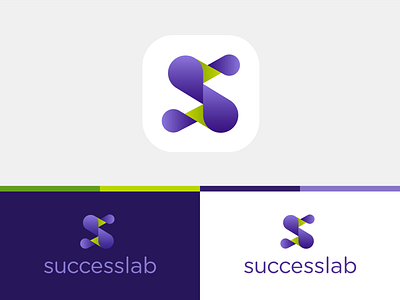 Succeslab logo brand brand design brand experience brand identity brand mark branding branding design icon icon design lettering logo logo design logotype typography