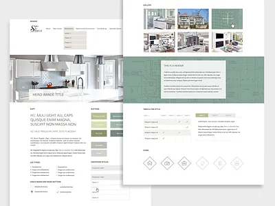 Soper Babcock - UI Style Guide architect button color digital graphic design interface mobile responsive design style guide typogaphy ui vector web design
