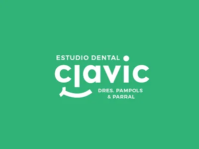 Clavic Dental logo c dental dentalcare dentist logo modern orthodontics smile