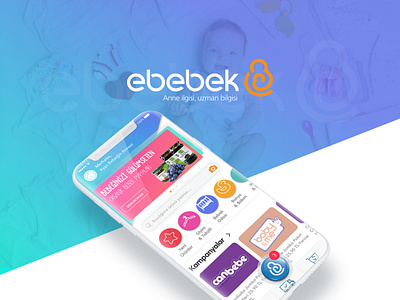 Ebebek iOS App Design app branding mobile mobile app design mockup prototype ui ux