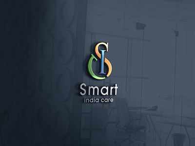 Smart India Care Logo business technology